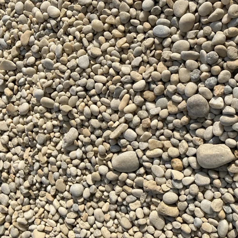 3/8" Natural Pea Gravel